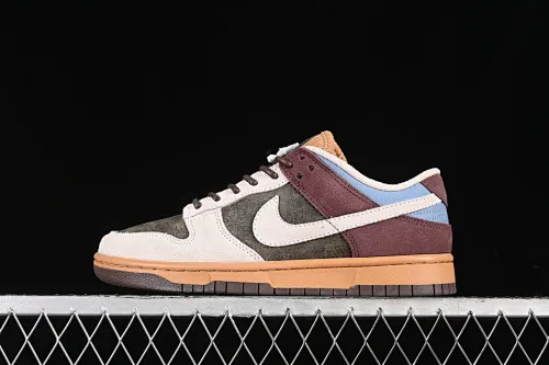 All categories Nk SB Dunk series Nk SB Dunk Low low-top sneakers Nk Dunk Low "Love & Peace" Autumn and winter retro brown low-top casual sneakers HQ3459-212
